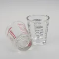 1Pc 30 ML Glass Measuring Cup With Scale Shot Glass Liquid Glass Ounce Cup. 