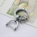 Drill Ring Key Chain Car KeyChain Zinc Alloy Detachable Bag Pendant Horseshoe Buckle Men Women Girl Fashion Key Accessories.