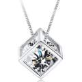 RUBIK DIAMOND LOOK LUXURY QUALITY GIFT PENDANT BOX PACKED LIMITED EDITION. 