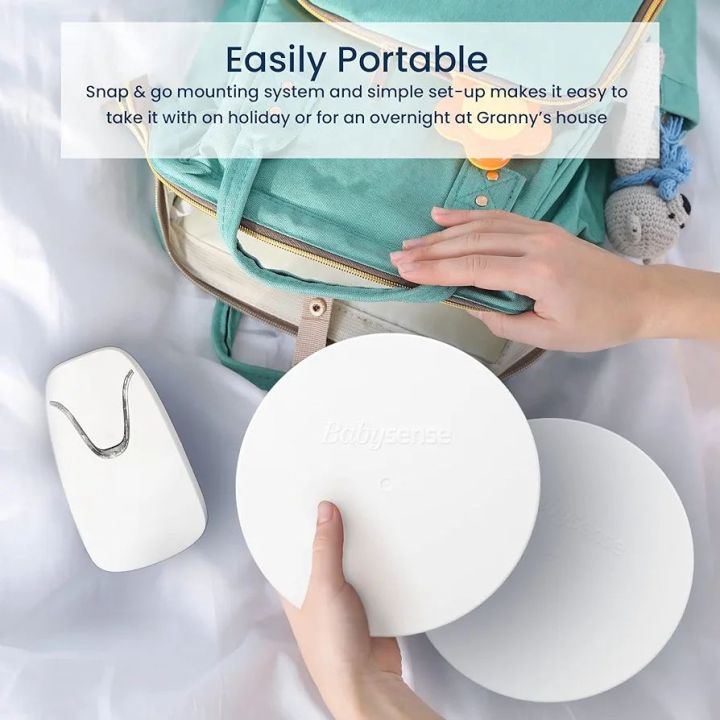 Babysense%20Breathing%20baby%20monitor%20Under-Mattress%20Baby%20Monitor%20-%20Real%20Time%20Movement%20Tracking%20&%20Monitoring,%20Includes%20Non-Contact%20Monitor%20with%202%20Sensor%20Pads%20for%20Full%20Crib%20Coverage,%20No%20Wearables,%20Non-WiFi,%20Model:%20Babysense%207%20Baby%20Apnea%20Monitor%20-%20Image%205