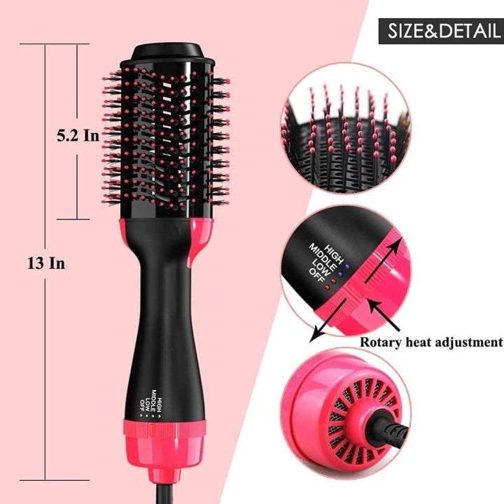 3-in-1%20One%20Step%20Hot%20Air%20Brush%20%7C%20Hair%20Dryer,%20Styler%20&%20Volumizer%20%7C%20Ionic%20Ceramic%20Blow%20Dryer%20Brush%20for%20Straightening%20&%20Curling%20%7C%201000W,%20Multi-Color%20%E2%80%93%20Salon-Quality%20Results%20(No%20color%20choice)%20-%20Image%203