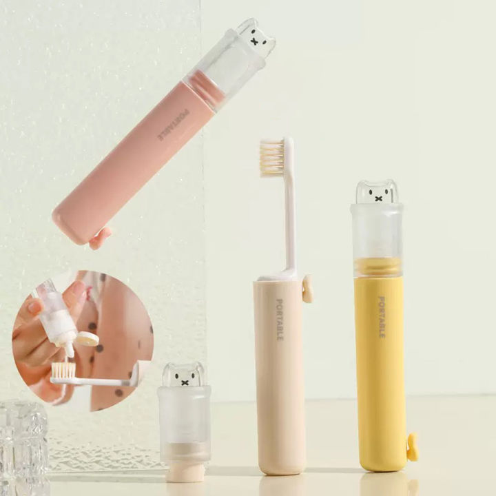 1%20piece%20-%20Convenient%20toothbrush%20travel%20container,%202-in-1%20folding%20toothbrush%20set%20-%20Small%20and%20convenient%20-%20Essential%20for%20business%20-%20Image%202