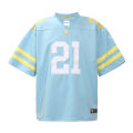 American Oversized #21 Tshirt Short Sleeved Summer Women's Mesh Quick Drying Breathable Rugby Basketball T-shirt Sports Jersey.