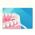 50PCS Dental Floss Picks for Daily Oral Hygiene – Deep Cleaning, Disposable and Travel-Friendly Flossers with Original Flavor Polyester Sticks for Fresh Breath and Healthy Gums. 
