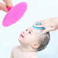 1/2/3/4/9Pcs Silicone Shampoo Brush for Baby Infant Bathing Soft Silicone Kids Children Shower Brush Head Hair Washing Massage. 