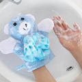 Cute Animal Bathing Gloves Kids Sponges for Bathing Loofah Gloves Shower Kids Body Scrub Hand Puppet Bath Wash Mitt Towel.