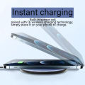 40W Fast Wireless Charging Stand, Universal Qi Charger Dock for iPhone 17-11 Series,  S24/S23/S22/S21, ,. 