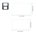 Screen Protector Tempered Glass for  Switch New 3DS XL/LL Game Console Protective Glass Film for 3DS XL LL Accessories. 
