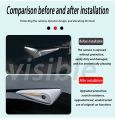 Update Side Camera Full Protection Cover for Tesla Model 3 Highland Model 3/Y/X/S HW 4.0 Decoration Trim Cover Visible. 