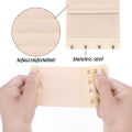 3PCS Four Rows of Three Buttons Bra Extender for Women's Elastic Bra Extension Strap Hook Clip Expander Adjustable Buckle Intim.