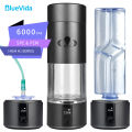Bluevida H2 Pro nano technology 6000ppb Nanomolecular Hydrogen Water Generator SPE&PEM Dual Chamber Bottle With Inhalation Kit. 