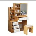 Customized. Dressing Table with Mirror 4 Drawer & 1 Stoll. 