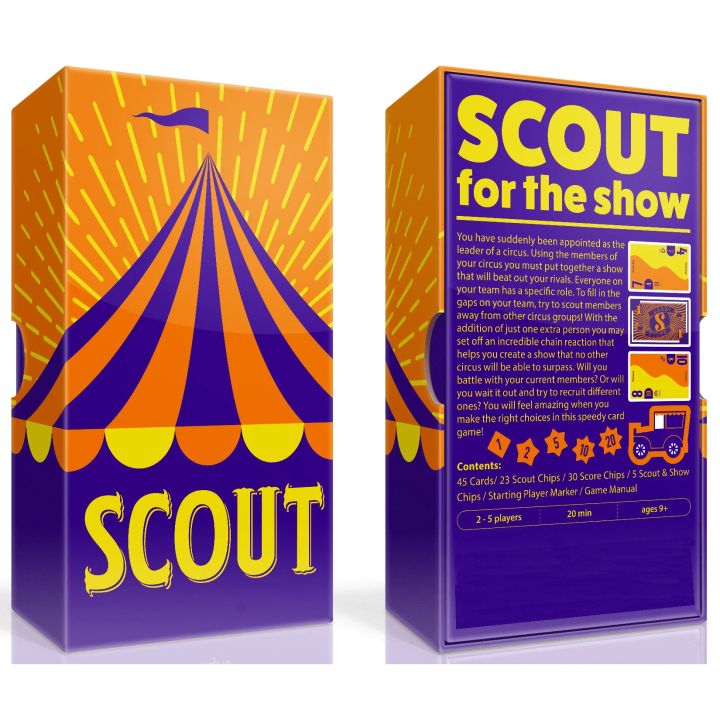 Double Language Search Circus Scout Poker Card Game for a Memorable Night