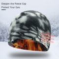 Autumn Winter Fleece Cap Warm Men Cycling Hiking Beanie Skiing Thermal Windproof Hat  Outdoor Elastic Skull Cap. 
