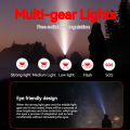 PHILIPS SFL1851 LED Headlamp Sensor Head Flashlight Ten Types of Lighting Type-C Rechargeable Headlight Outdoor Camping Fishing. 
