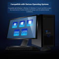 Tenda W311MI-AX300 WiFi 6 Wireless Nano USB Adapter 286 Mbps Wi-Fi 6 Driver Free Mini Portable for Win7/10/11/ Linux/ UOS. 