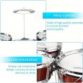 Kids Drum Set Musical Toy Drum Kit for Toddlers Jazz Drum Set with Stool, 2 Drum Sticks, Cymbal and 5 Drums Musical Instruments. 