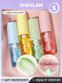 SHEGLAM Jelly Wow Hydrating Lip Oil-Grapefruit Glow Moisturizing Clear Lip... each. 