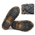 24 Teeth Spikes Ice Gripper Fishing Climbing Ice Crampons Snow Anti Slip Shoe Cover for Footwear. 