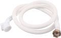 Automatic washing machine inlet pipe 2 meter with 1/2 brass nut direct fitting hose washing machine parts. 