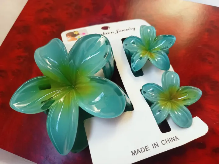 3pcs/set%20Flower%20Claw%20Clip%20Women%20Hawaiian%20Girl%20Hair%20Accessories%20-%20Image%207