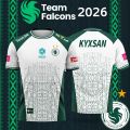 2026 New TEAM Falcons Esports Team Jersey Men and Women Summer Casual Short Sleeve for Gaming Enthusiasts. 