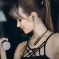 Bluetooth Earphones Wireless Handfree Bluetooth Neckband Magnetic Earphones Sport Running Earbuds Waterproof Bluetooth 5.2 Headset Handfree With Magnetic. 
