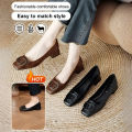Spring New Women Flats Round Toe Shallow Slip On Ladies Casual Ballet Shoes Soft Leather Eelgant Dress Shoes. 