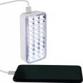 DP Led Portable Rechargeable Emergency Light DP_7168 With 2400 mAh Battery,6 Watt Led, Power Bank 8 Hrs Torch Emergency Light. 