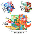 Baby Dinosaur Flipping Book, Sensory Touch Book, Early Development Interactive Baby Cart Soft Toy, Sensory Wrinkle Book.