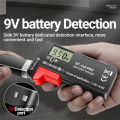 BT-168 PRO 18650 Battery Tester Capacity Checkered Load Analyzer Digital Battery Tester Universal AAA Button Cell Test. 
