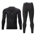 2-Piece Men's Warm Corset Ski Warm Suit Corset Jacket and Trousers Men's Fitness Pants Shirt Running yoga Athletes Sports Pants.
