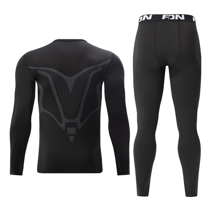 2-Piece%20Men's%20Warm%20Corset%20Ski%20Warm%20Suit%20Corset%20Jacket%20and%20Trousers%20Men's%20Fitness%20Pants%20Shirt%20Running%20yoga%20Athletes%20Sports%20Pants%20-%20Image%203