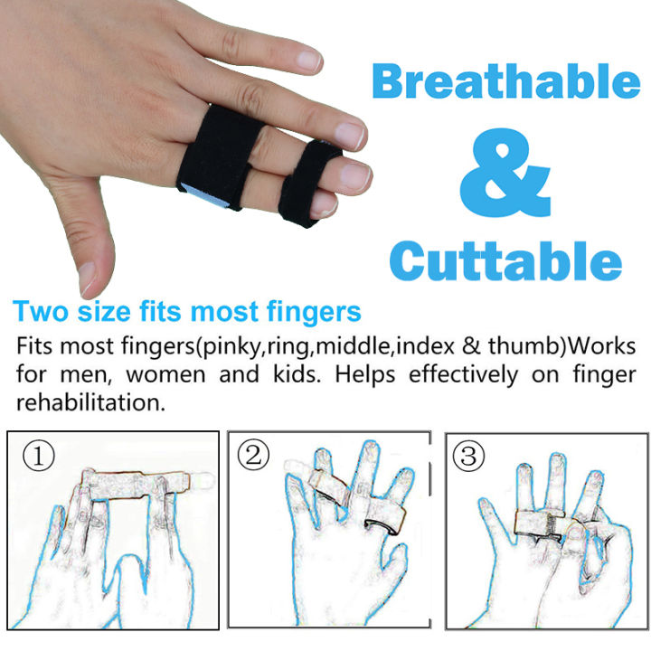 Pexmen%201/2/5/10Pcs%20Buddy%20Tape%20Finger%20Straps%20With%20Padded%20No-Slip%20Hook%20and%20Loop%20Finger%20Splint%20Solution%20To%20Support%20Injured%20Fingers%20-%20Image%205