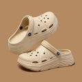 Women's Fashion Platform Sandals Summer 2025 Thick Sole Soft Eva Clogs Garden Shoes for Women Hollow Out Non Slip Beach Sandals. 