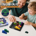 Children's Huarong Road Reasoning Desktop Toy for Racing Rush Hour Car Puzzle Traffic Game Logical Thinking Clearance Game . 