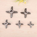 Meat Grinder Knife Mincer Plate Disc Knife with Hole Replacement Accessories With 11/12/14.5mm Inner Hole Kitchen Accessories.