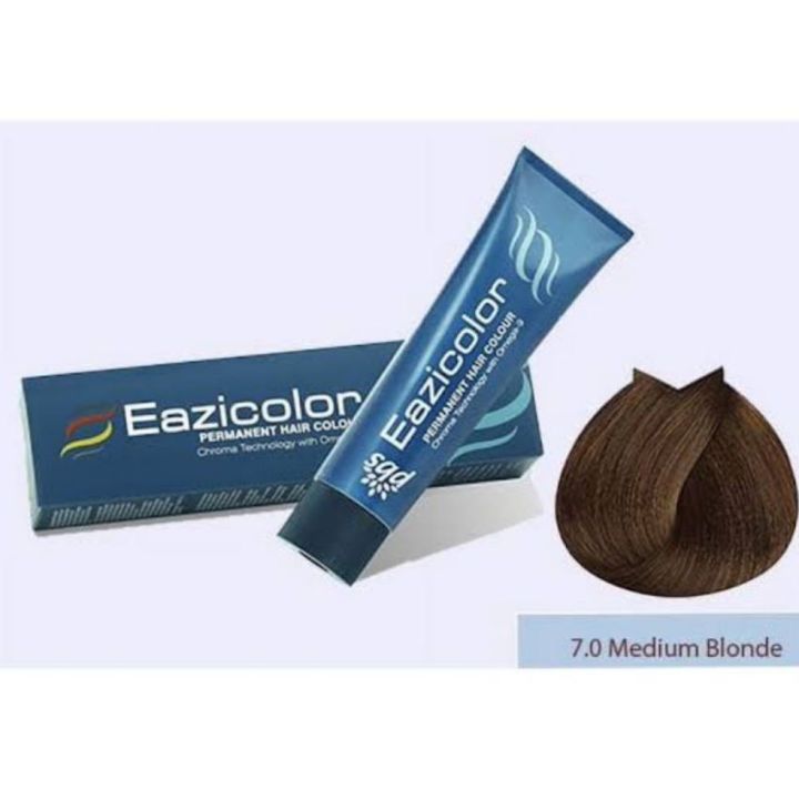 EaziColor Professional Permanent Hair Colour 7.0