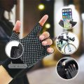 1 Pairs Bicycle Fingerless Gloves Lightweight Sunscreen Anti-Slip Riding Outdoor Workout Gloves Fitness Cycling Motorcycle. 