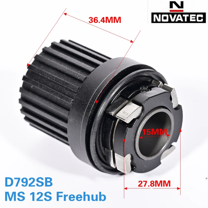 Novatec%20bicycle%20hubs%20D042SB%20D792SB%20Repair%20Parts%20Freehub%20Body%20Upgrade%20Replacement%20XD%20MS%2012%20Speed%20HG%208-11%20Speed%20Cassette%20Body%20-%20Image%205