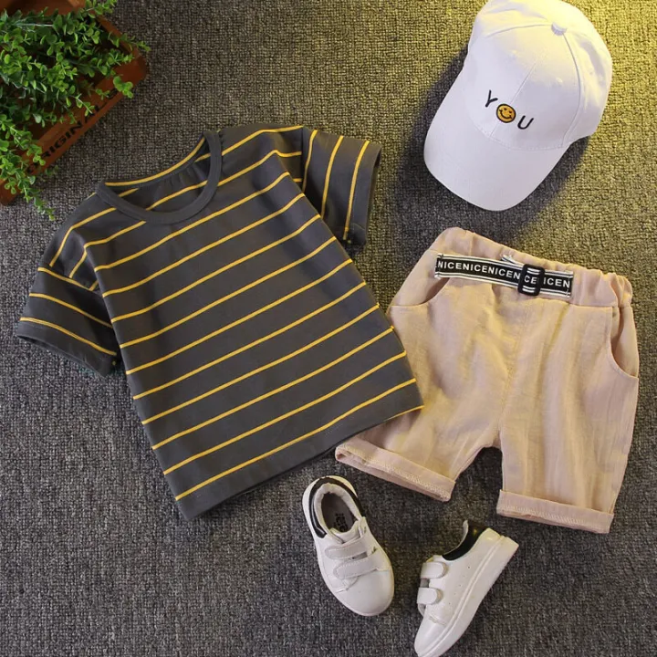 0-5%20years%20old%20hot%20boy%20summer%20short%20sleeve%20clothing%20sets%20boys%20Korean%20version%20cotton%20T-shirt%20with%20children's%20shorts%20-%20Image%2010