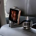 Multifunction Rear Headrest Hook Car Phone Holder Adjustable Automobile Headrest Phone Clip for Navigation.