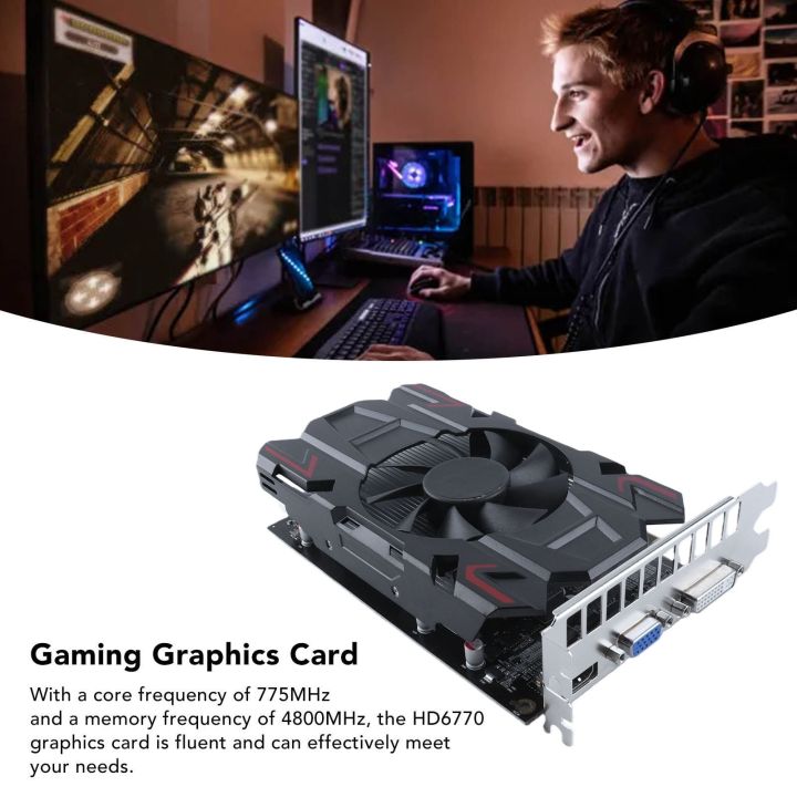 Gaming%20Graphics%20Card%20HD6770%204GB%20DDR5%20128bit%20HD%20Multimedia%20Interface%20DVI%20Displayport%20Interface%20Desktop%20Gaming%20Video%20Card%20-%20Image%205