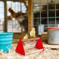 Chick Perch Chicken Perch Stand Resting Toy Frame Stand And Wooden Roosting Bar For Baby Chick Coop Hens Brooder.