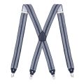 4 Clips 2.5/3.5CM Wide Men Suspenders Women Elastic Adjustable Adult Braces Suspender Kids Children Boys Girls Wedding Accessory. 