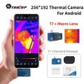 TOOLTOP T7 Mini Thermal Imager 256*192 25Hz Type-c Android Thermal Camera 15℃-600℃ Heating Detect Electrical Maintenance. 