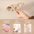 Baby Montessori BPA Free Silicone Toys Colorful Geomet Jigsaw Puzzle Nested Stacking Toys Children Shape Cognitive Learning Toys. 