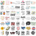 50Pcs Spanish Inspirational Stickers Motivational Phrases Life Quotes Decals DIY Laptop Study Room Scrapbooking Stickers Toy. 
