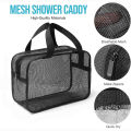 Portable Bathing Bag Mesh Shower Toiletry Pouch Travel Makeup Storage Holder Bathroom Accessories Organizer Beach Bag. 