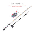 LED Strip Light 12V RGB SMD 5050 RF Wireless Remote SATA Interface 1M 2M LED Stripe Tape Ribbon for PC Computer Case Lighting. 